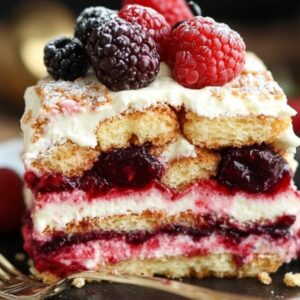 Triple Berry Cake